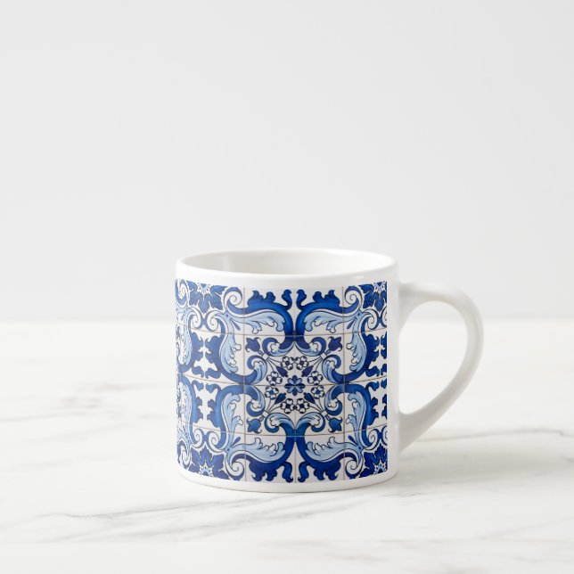 Tasse Expresso Portugais Azulejo Motif Drinkware (Droite)