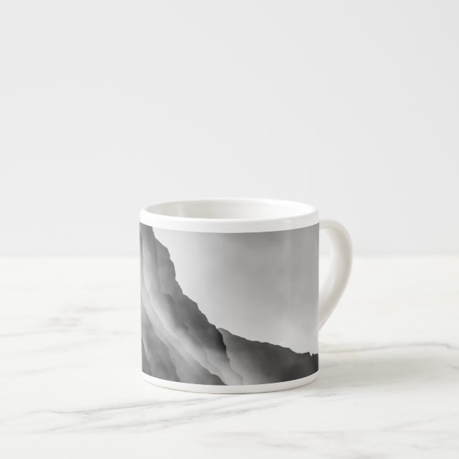 Tasse Expresso Poser sur les rochers (Devant droit)