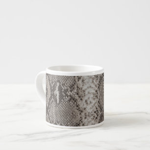 Tasse Expresso Poster de animal Python Snake Skin