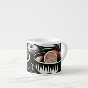 Tasse Expresso Poterie géométrique