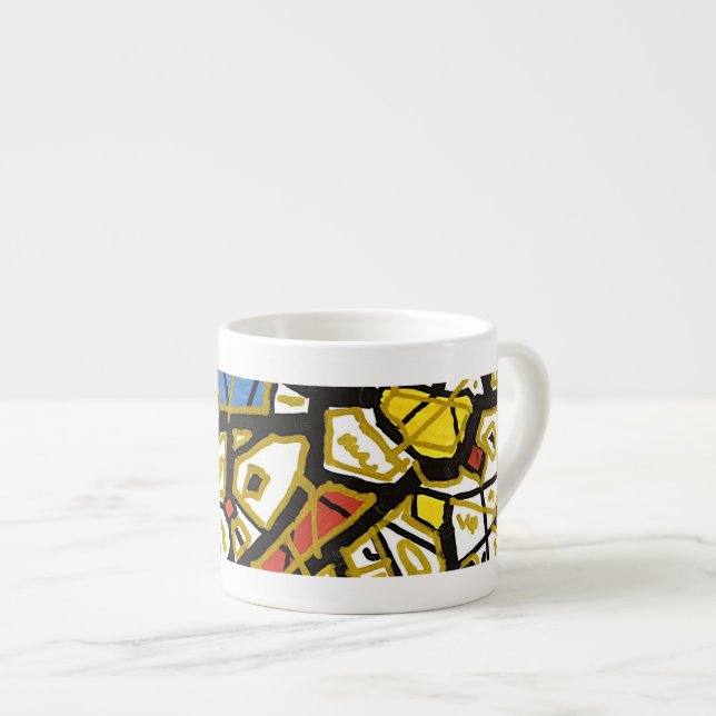 Tasse Expresso Pots de bonbons GGAST - Collection GOLD (Devant droit)
