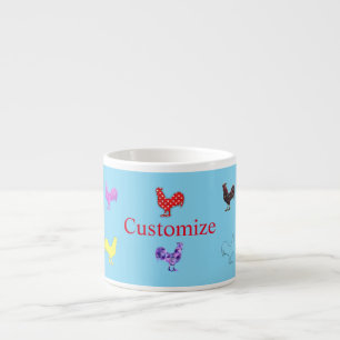 Tasse Expresso Poules Thunder_Cove