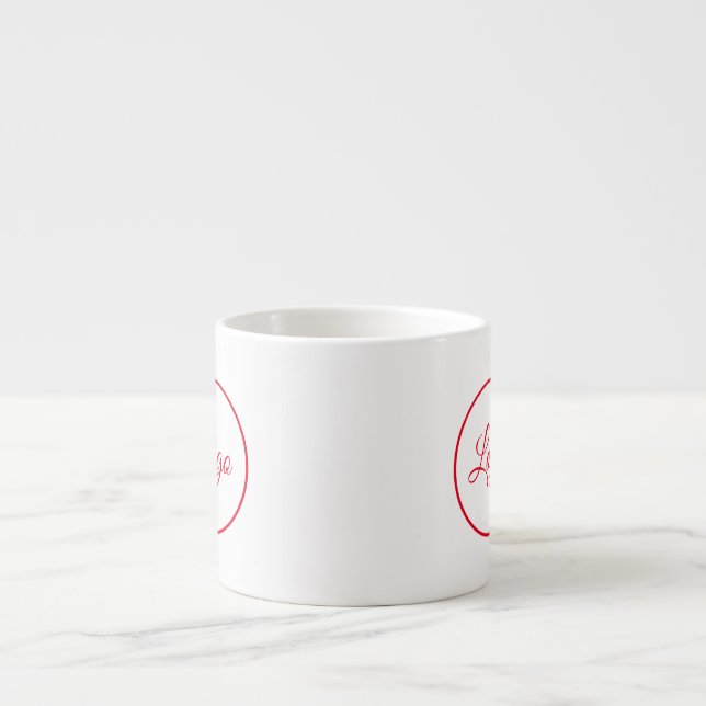 Tasse expresso pour petites entreprises (Devant)