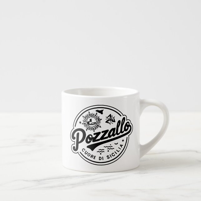 Tasse Expresso Pozzallo Cuore di Sicilia (Créateur téléchargé)