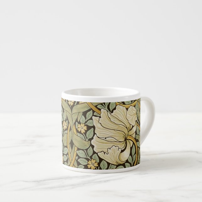 Tasse Expresso Pre-Raphaelite de cru de mouron de William Morris (Devant droit)