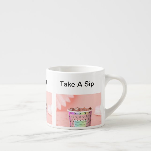 Tasse Expresso Prenez Un Rose Sip (Droite)