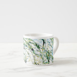 Tasse Expresso Printemps été nature fleur fleurie art design