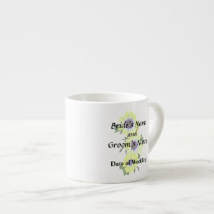 Tasse Expresso Produits Mariages de la Symphonie de citron Daisie