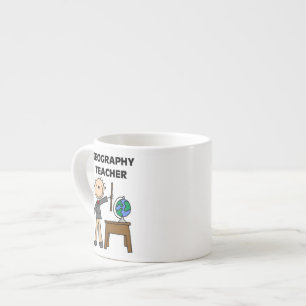 Tasse Expresso Professeur de géographie