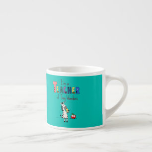 Tasse Expresso Professeur Zèbre Mignon