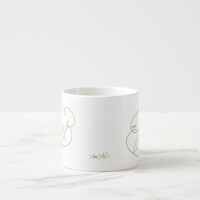 Tasse Expresso pure JOY - Bold Cloud S - Christmas Edition Green  (Devant)