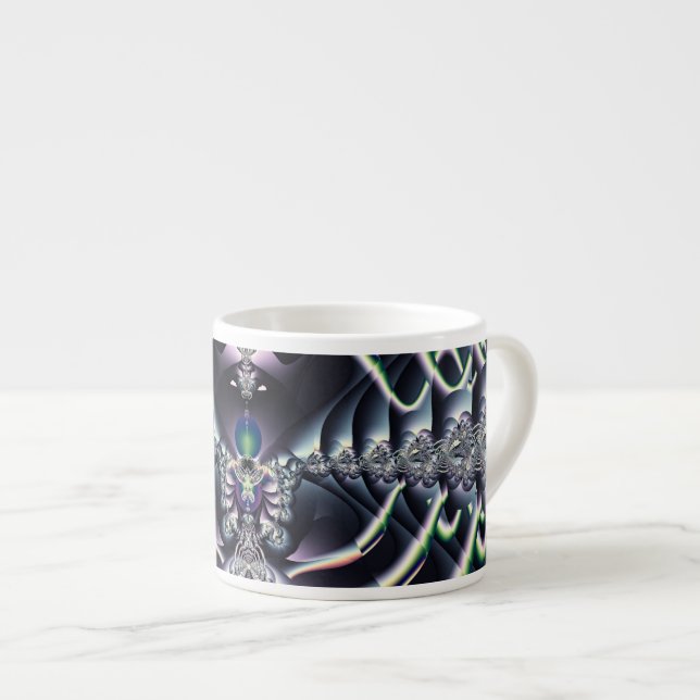 Tasse Expresso Purple World (Devant droit)