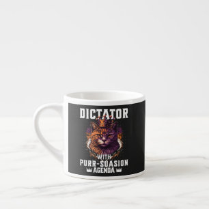 Tasse Expresso Pursuasion Agenda Funny Bossy Cat