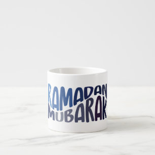 Tasse Expresso Ramadan Moubarak citation islamique