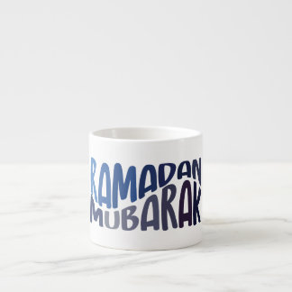 Tasse Expresso Ramadan Moubarak citation islamique