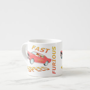 Tasse Expresso Rapide et rapide furieux 01