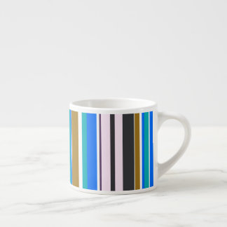 Tasse Expresso Rayures Modernes Tendance
