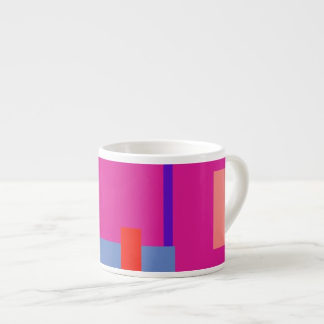 Tasse Expresso Razzle brillent rose (Devant droit)