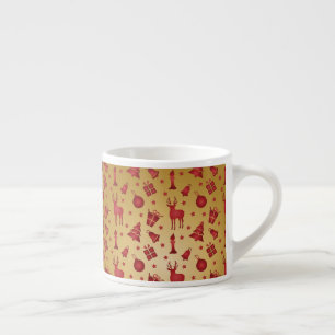 Tasse Expresso Red Christmas