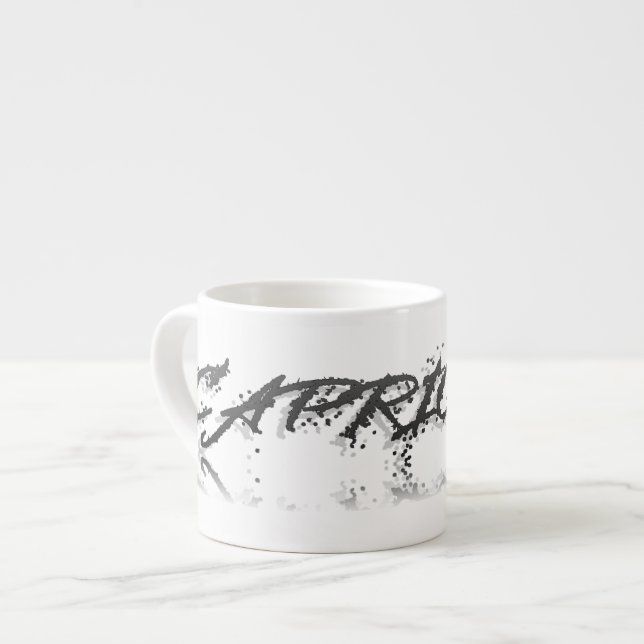 Tasse Expresso Réflexion Capricorne (Devant gauche)