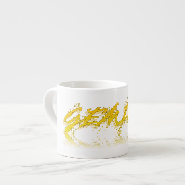 Tasse Expresso Réflexion de Gemini (Devant gauche)