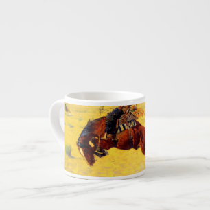 Tasse Expresso Remington Old West Horse et Cowboy