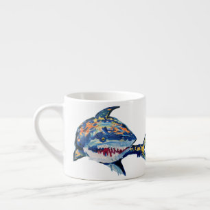 Tasse Expresso Requin "Art by Kids"