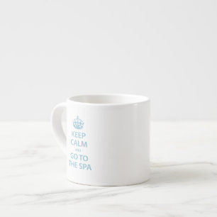 Tasse Expresso Restez calme et allez au Spa