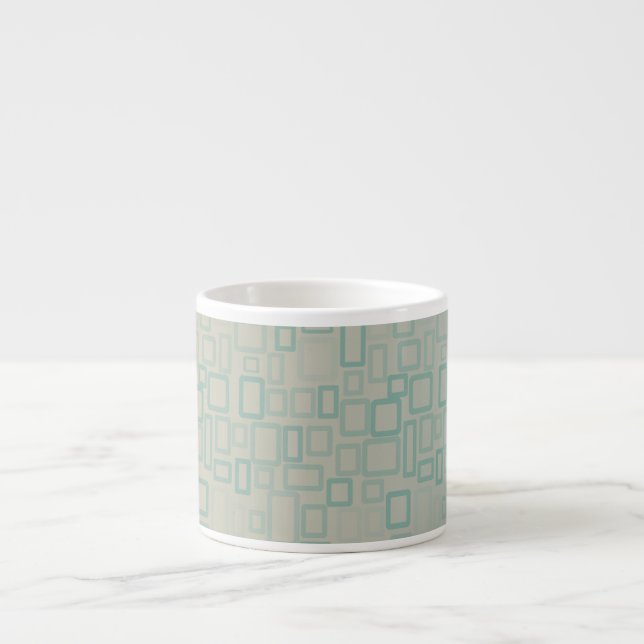 Tasse Expresso Rétro Aqua (Devant)