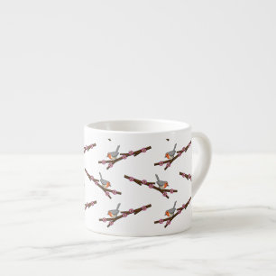 Tasse Expresso Robin sur Sakura