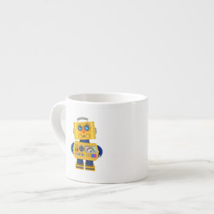 Tasse Expresso Robot de regard innocent de jouet