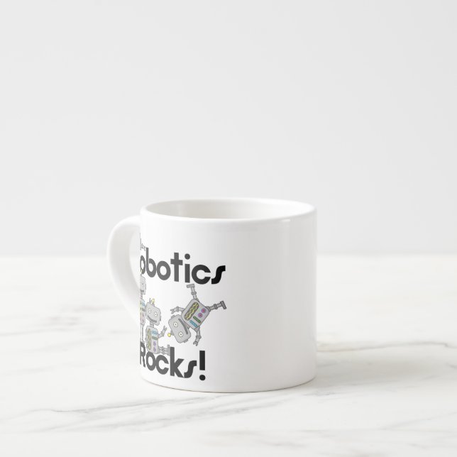 Tasse Expresso Roches de robotique (Devant gauche)