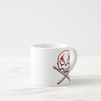 Rock & Roll Cup Lourd Metal Drummer Espresso Cup