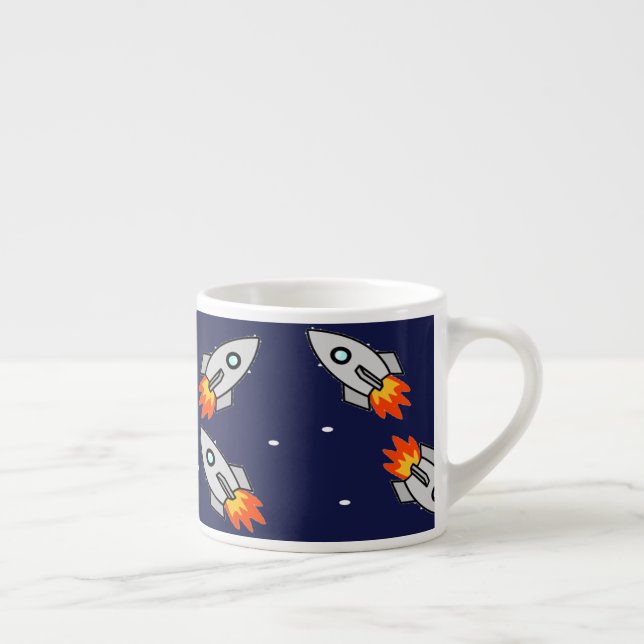 Tasse Expresso Roquettes folles (Droite)