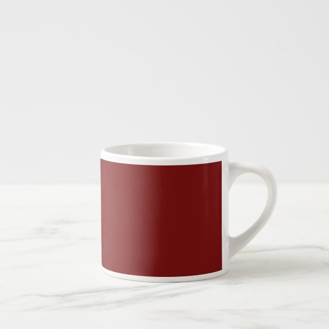 Tasse Expresso Rouge Clair de Lune (Droite)