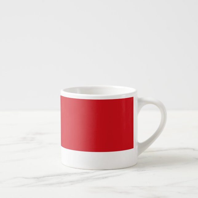 Tasse Expresso Rouge rayé (Droite)