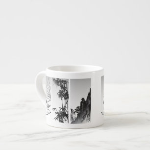 Tasse Expresso Rouleau oriental vertical