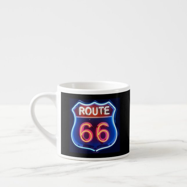 Tasse Expresso Route 66 (Gauche)