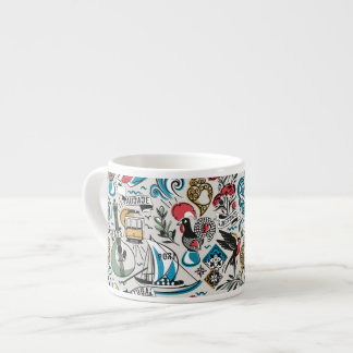 Tasse Expresso Saudade // motifs populaires du Portugal