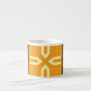 Tasse Expresso Schawl Design : Carré indien Batik.