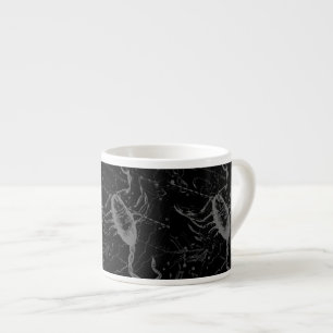 Tasse Expresso Scorpio Constellation Hevelius 1690 Vintage Noir