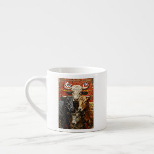 Tasse Expresso Selfie Lovers Vaches