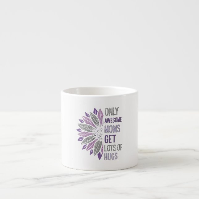 Tasse Expresso seulement des mamans géniales reçoivent beaucoup d (Devant)