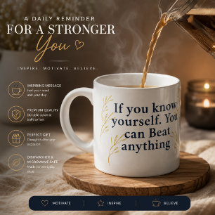 Tasse Expresso Si vous vous connaissez, vous pouvez vaincre n'imp