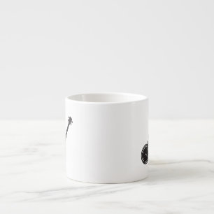 Tasse Expresso Silhouette Banjo traditionnelle