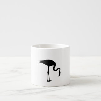 Tasse Expresso Silhouette de Flamant rose