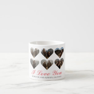 Tasse Expresso Simple Elegant Love valentine's day couple 6 photo