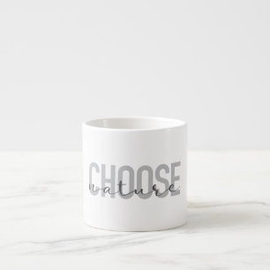 Tasse Expresso Simple, moderne, urbain, design cool Choisir Natur