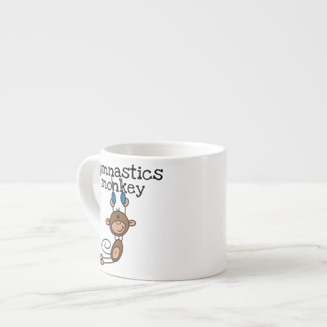 Tasse Expresso Singe de gymnastique (Devant gauche)