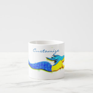 Tasse Expresso sirène sous-marine Thunder_Cove